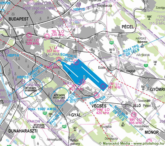 budapest reptér térkép HungaryAirport.hu budapest reptér térkép